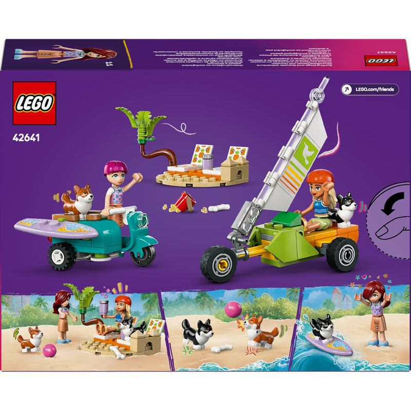 Load image into Gallery viewer, Lego friends - surf- en scooterplezier met de honden constructiespeelgoed (42641)
