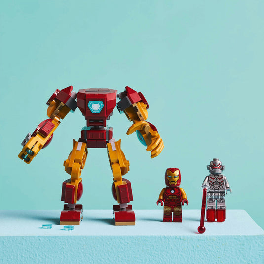 Lego super heroes 76307 iron man mecha vs. ultron