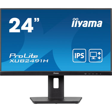Iiyama prolite xub2491h-b1 23.8 monitor (zwart, hdmi, displayport)