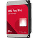 Wd red pro 8 tb harde schijf (8005ffbx, sata 600, 24 7)