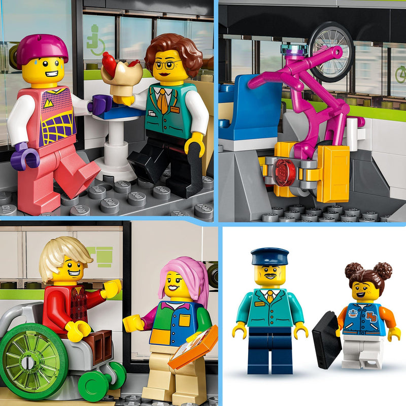 Chargez l'image dans la visionneuse de la galerie, Lego city treinen passagierssneltrein - 60337

