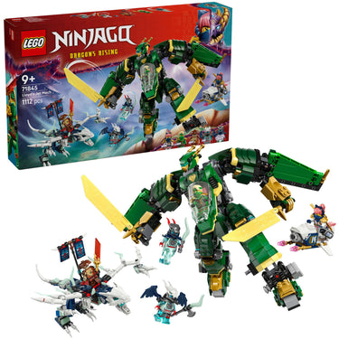 Lego ninjago - lloyds vliegtuigmecha constructiespeelgoed (71845)