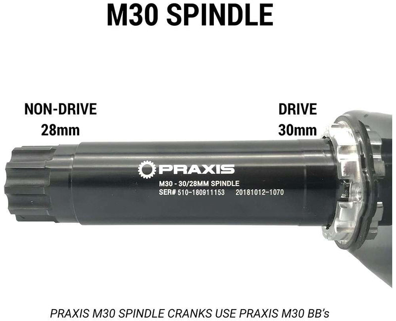 Load image into Gallery viewer, Praxis Trapas adapter M30 Road MTB 68-73mm
