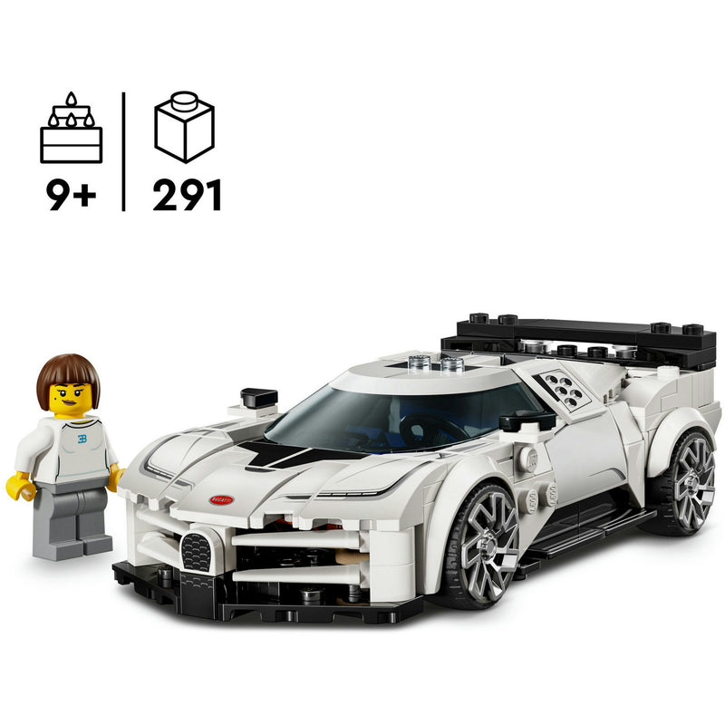 Load image into Gallery viewer, Lego speed champions 77240 bugatti centodieci hyper sportauto
