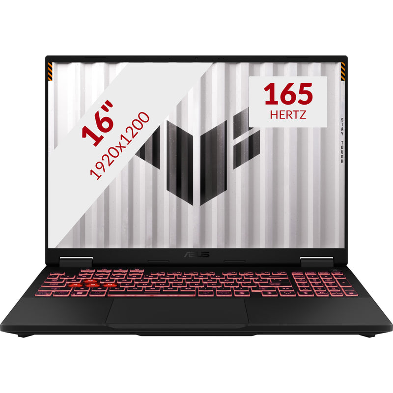 Afbeelding laden in galerijviewer, Asus tuf gaming a16 fa608up-rv017w 16 gaming laptop (zwart grijs | r7 260 | rtx 5070 | 16 gb | 1 tb ssd)
