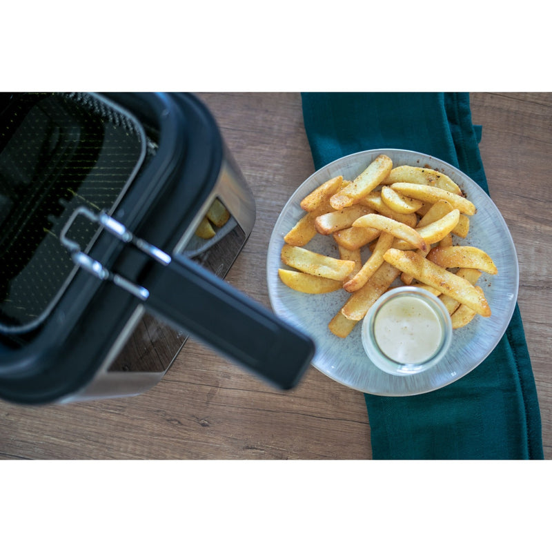 Load image into Gallery viewer, Steba df 150 frituurpan (roestvrij staal zwart, 2,5 liter)
