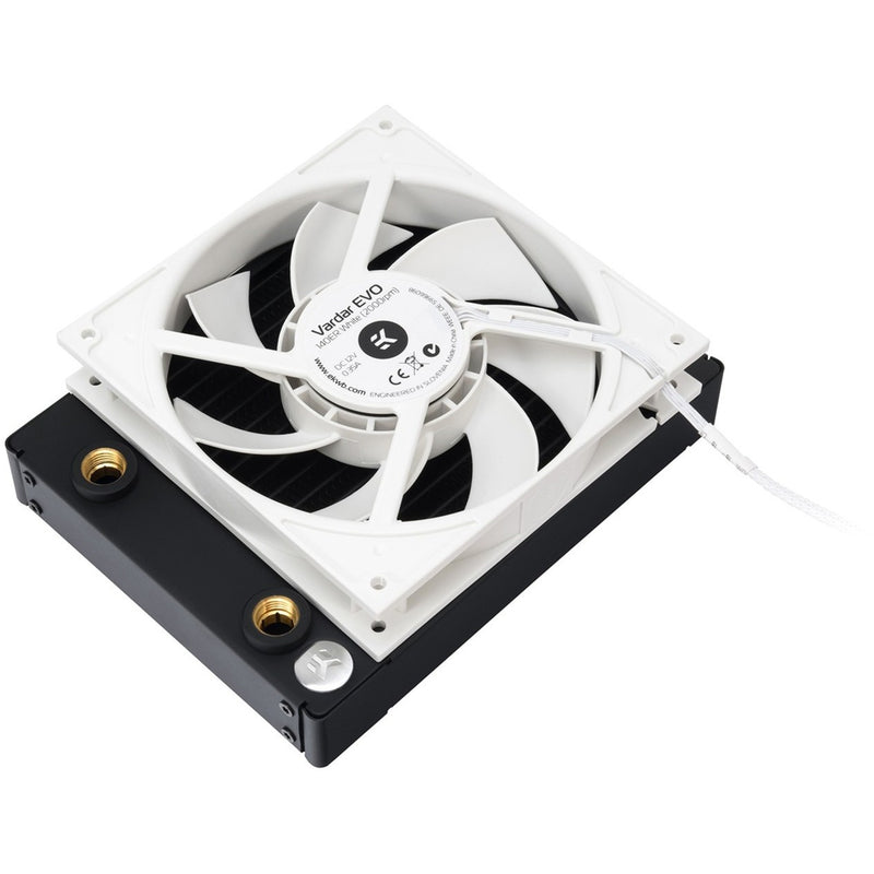 Load image into Gallery viewer, Ekwb ek-vardar evo 140er white bb (500-2000) case fan (140 x 140 x 25 mm, pwm)
