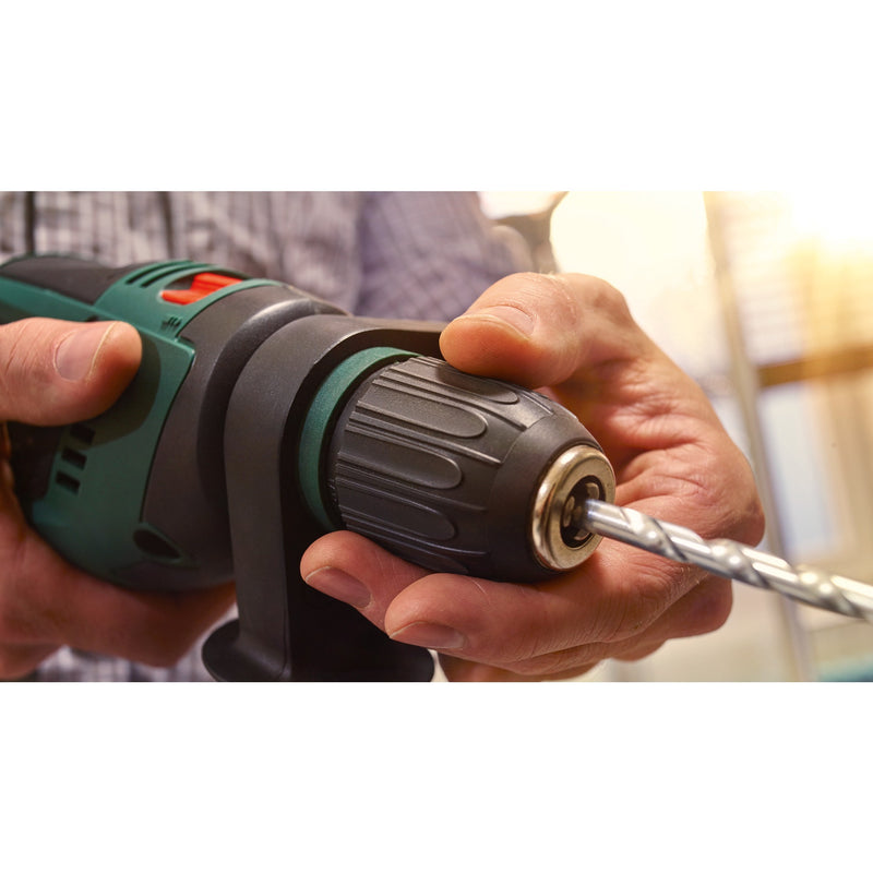 Load image into Gallery viewer, Bosch easyimpact 600 klopboormachine (groen zwart, koffer inbegrepen)
