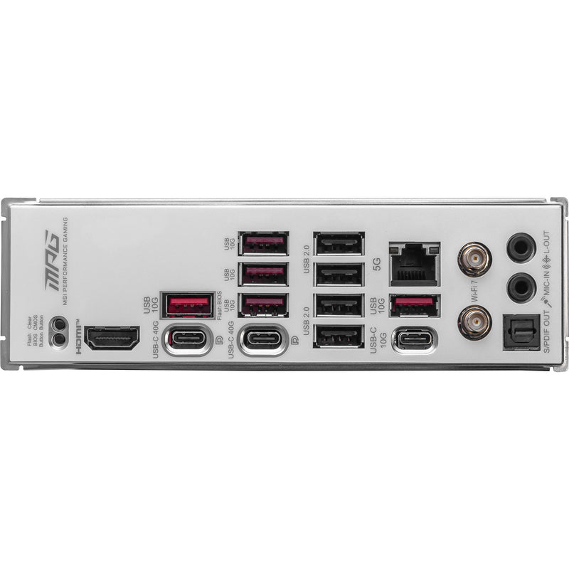 Load image into Gallery viewer, Msi mpg x870e edge ti wifi socket am5 moederbord (zilver, 5gb-lan, wi-fi 7, bt, sound, atx)
