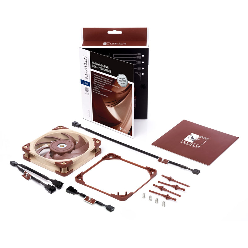 Afbeelding laden in galerijviewer, Noctua nf-a12x25 ls-pwm case fan (120 x 120 x 25 mm)
