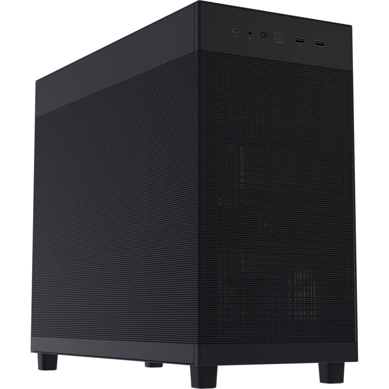 Load image into Gallery viewer, Asus prime ap303 - mesh panel midi tower behuizing (zwart | 2x usb-a | 1x usb-c)
