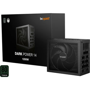 Be quiet! dark power 14 modulaire 1200 watt voeding (zwart, 2x 12v-2x6, 4x pcie)