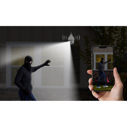Foscam sd8p, 4k 8mp dual-band wifi ptz buiten beveiligingscamera (wit)