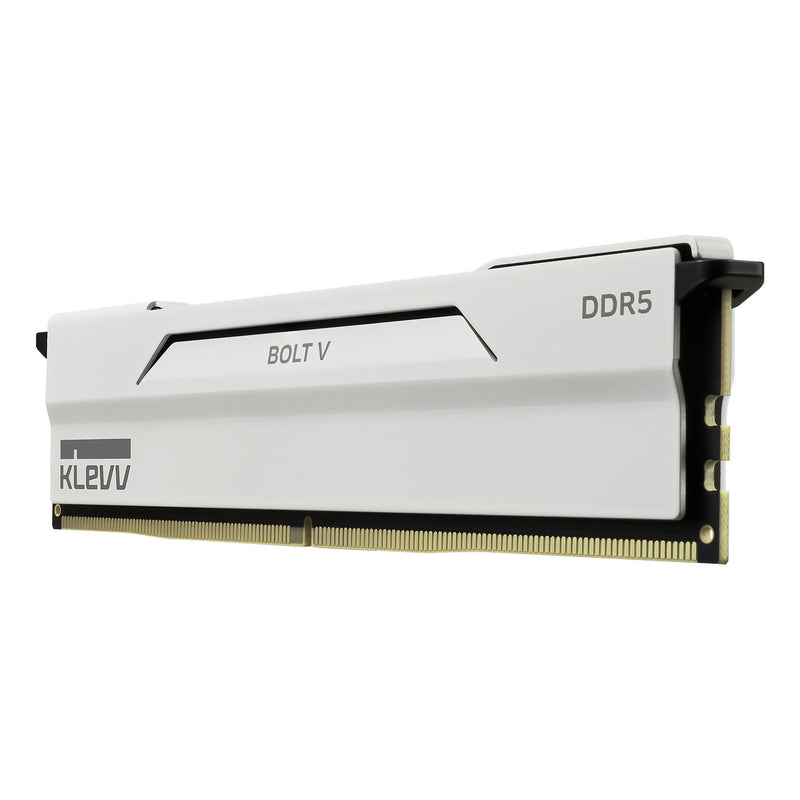 Load image into Gallery viewer, Klevv bolt v 32 gb ddr5-6000 (2x 16 gb) werkgeheugen (wit, kd5agu880-60a300i, xmp 3.0, expo)
