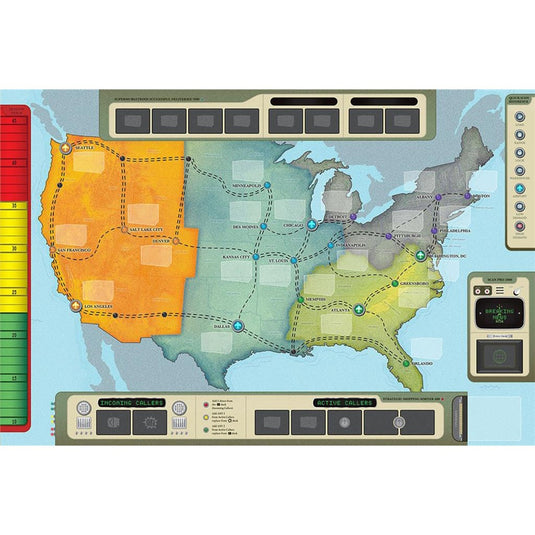 European player network express route bordspel (engels, 1 - 4 spelers, 60 minuten, vanaf 10 jaar)