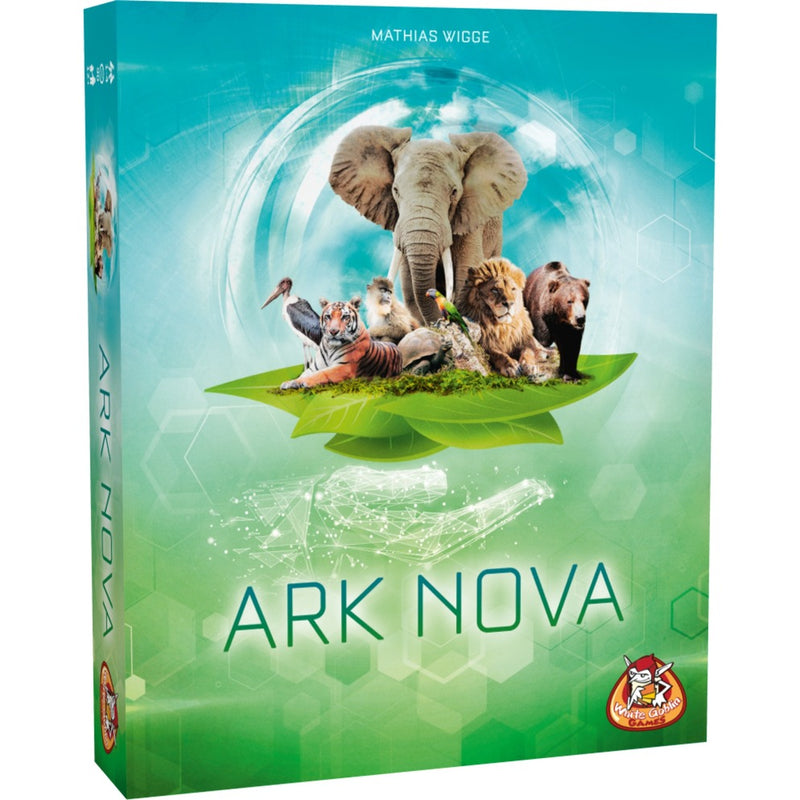 Afbeelding laden in galerijviewer, White goblin games ark nova bordspel (nederlands, 1 - 4 spelers, 90 minuten, vanaf 12 jaar)
