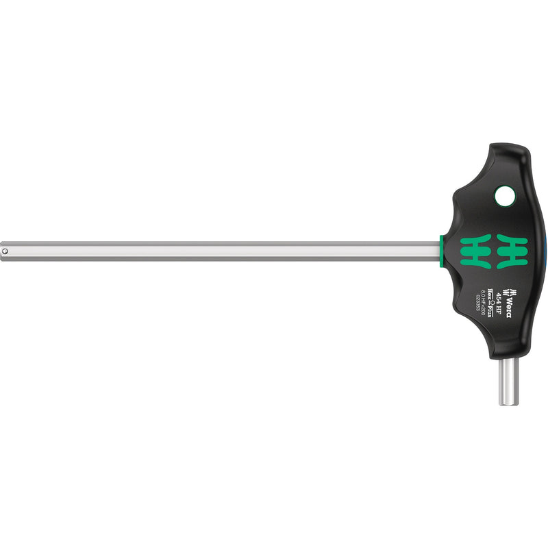 Load image into Gallery viewer, Wera 454 5 hf shk set 1 schroevendraaierset t-greep-schroevendraaier hex-plus met vasthoudfunctie (zwart groen, 5‑delig)
