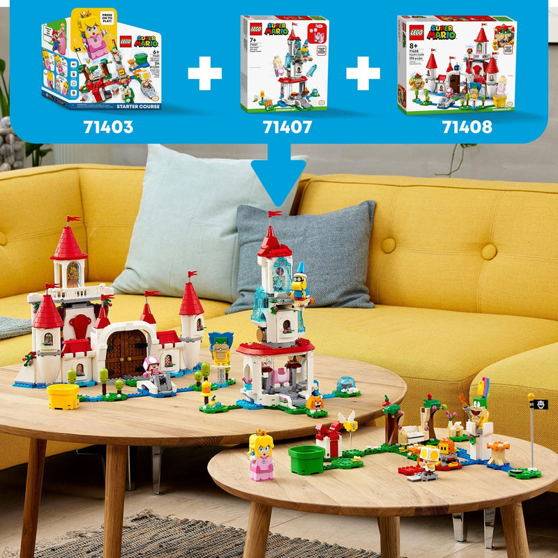 Load image into Gallery viewer, Lego super mario - uitbreidingsset: peach’ kasteel constructiespeelgoed (71408)
