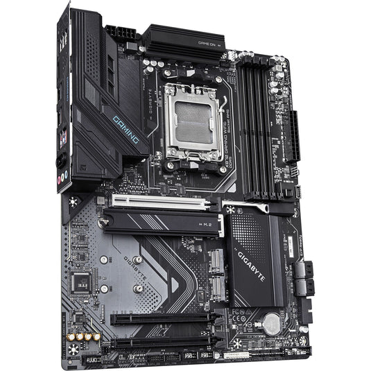 Gigabyte x870 gaming wifi6 socket am5 moederbord (zwart grijs, raid, 2.5gb-lan, wi-fi 6, bt, sound, atx)