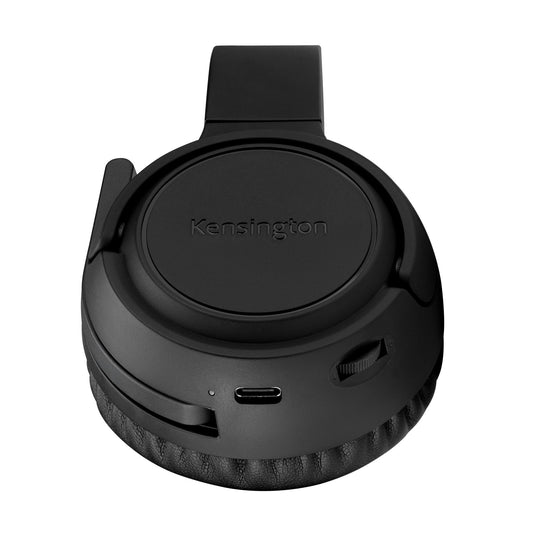 Kensington h1050 eq bluetooth on-ear headset met ruisonderdrukking van omgevingsgeluid (zwart, bluetooth 5.4)