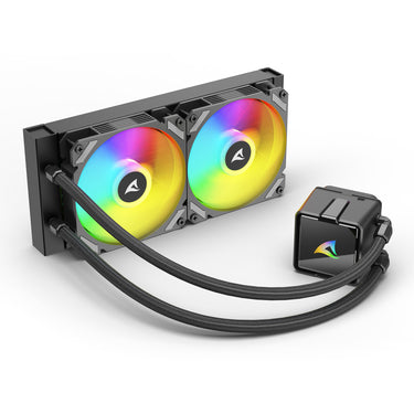 Sharkoon s50 argb waterkoeling (zwart, 4-pins pwm)