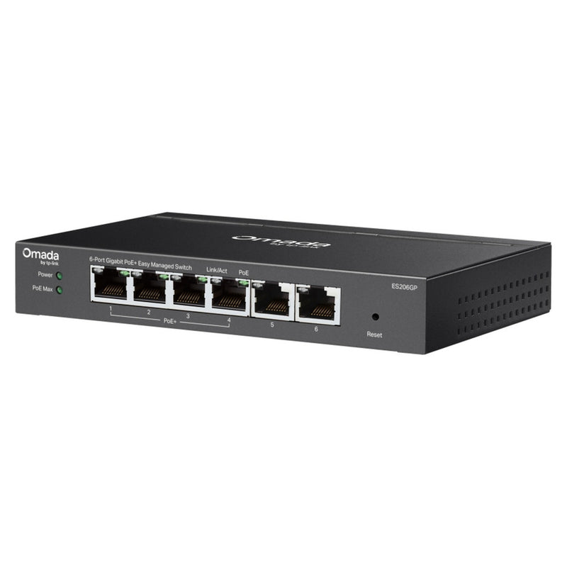 ギャラリービューアに画像をロードする, Tp-link omada es206gp switch (zwart, 4x poe+)
