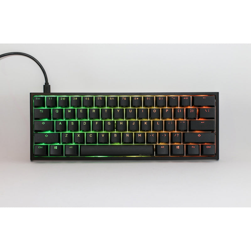 Load image into Gallery viewer, Ducky one 2 pro mini classic rgb mechanisch gaming toetsenbord (zwart, us lay-out (qwerty), cherry mx silent red, 60%, rgb led, double-shot pbt, quack mechanics)
