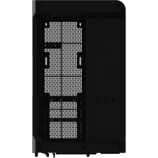 Thermaltake view 390 air midi tower behuizing (zwart | 2x usb-a | 1x usb-c | tempered glass)