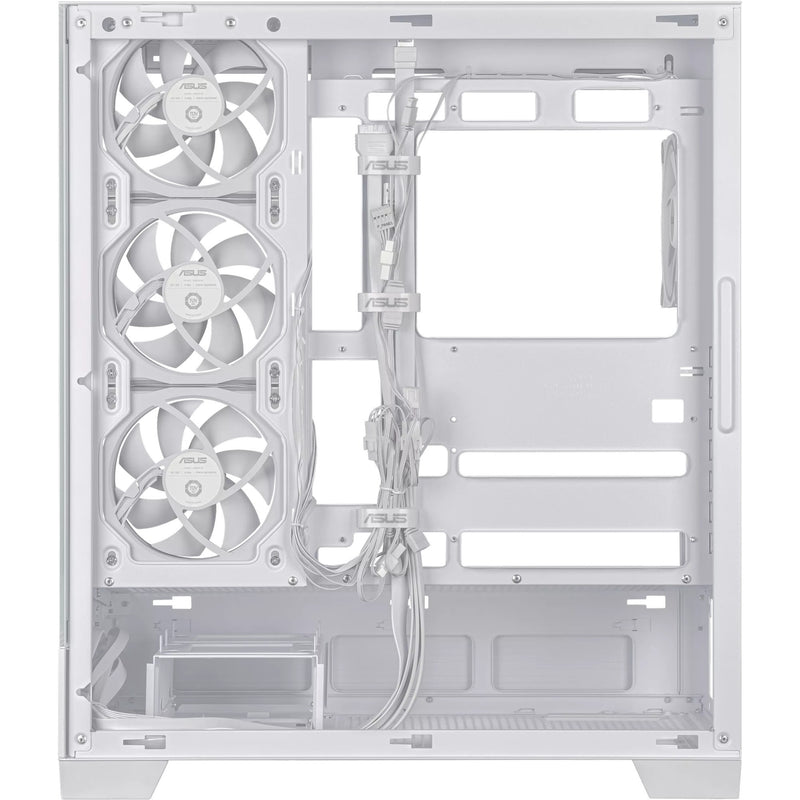 Load image into Gallery viewer, Asus a31 plus midi tower behuizing (wit | 2x usb-a | 2x usb-c | tempered glass)

