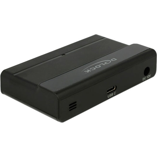 Delock externe usb 3.2 gen 2 4 port hub 10gbps usb-hub (zwart)