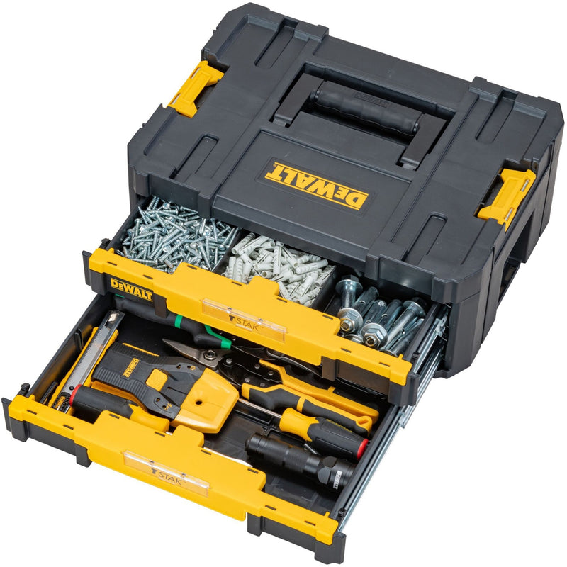 Load image into Gallery viewer, Dewalt tstak iv gereedschapskist (zwart geel, dwst1-70706)
