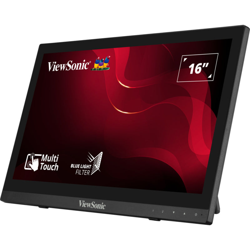 Load image into Gallery viewer, Viewsonic 10-point touchscreen monitor td1630-3 16 (zwart, 1x hdmi, vga, usb-b)
