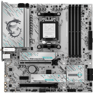 Msi b850m gaming plus wifi socket am5 moederbord (raid, 5gb-lan, wi-fi 7, bt, sound, µatx)