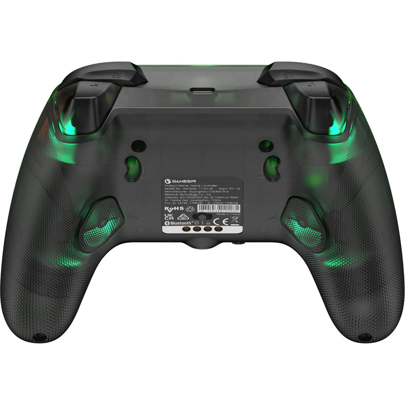 Chargez l'image dans la visionneuse de la galerie, Gamesir g7 pro wireless controller - retro green (donkergroen transparant, xbox series x|s, xbox one, android, pc, 2.4ghz bluetooth usb)
