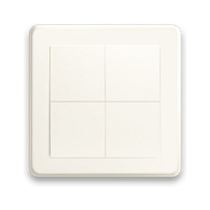 Shelly blu wall switch 4 (stand alone) schakelaar (wit, bluetooth 4.2)
