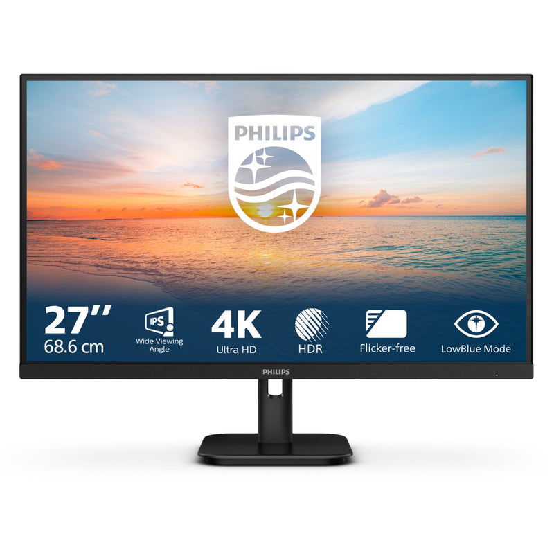 Load image into Gallery viewer, Philips 27e1n1800a 00 27 4k uhd monitor (zwart, 2x hdmi, displayport)
