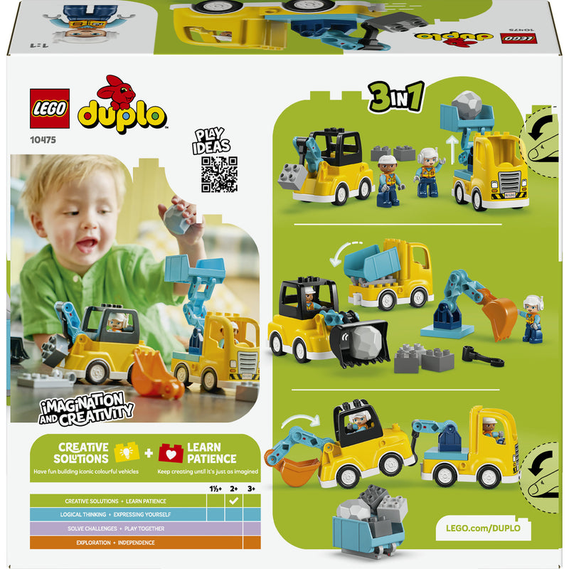 Load image into Gallery viewer, Lego duplo 10475 3-in1 bouwvoertuigen
