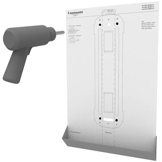 Neomounts select wl40s-850bl16 tv wandsteun bevestiging (zwart)