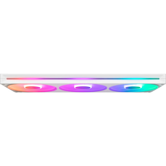 Nzxt f420 rgb core case fans (wit, 3 stuks, 420 x 140 x 26 mm)