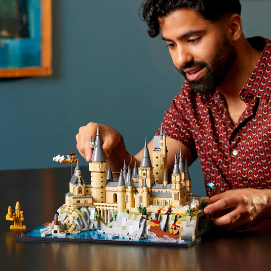 Lego harry potter kasteel zweinstein en terrein grote set voor volwassenen - 76419