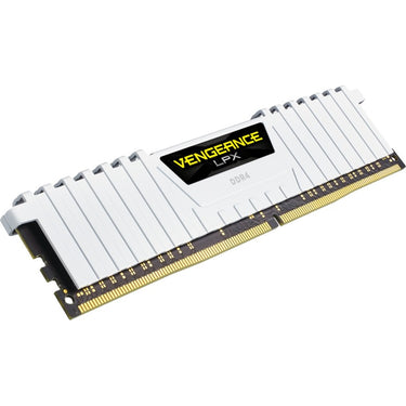 Corsair vengeance lpx 32 gb ddr4-3200 (2x 16 gb) werkgeheugen (wit, cmk32gx4m2e3200c16w, xmp 2.0)