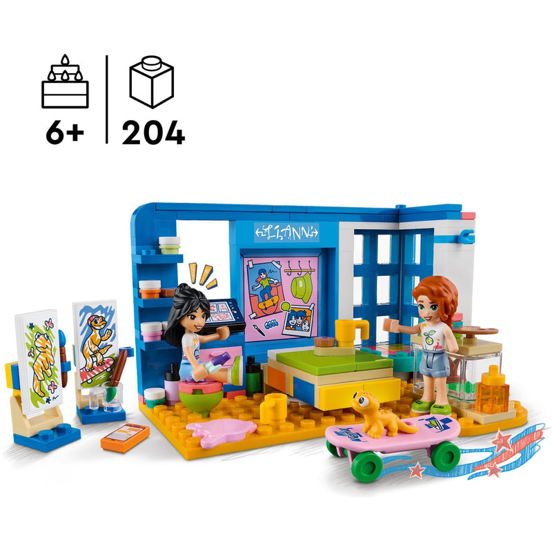 Load image into Gallery viewer, Lego friends - lianns kamer constructiespeelgoed (41739)

