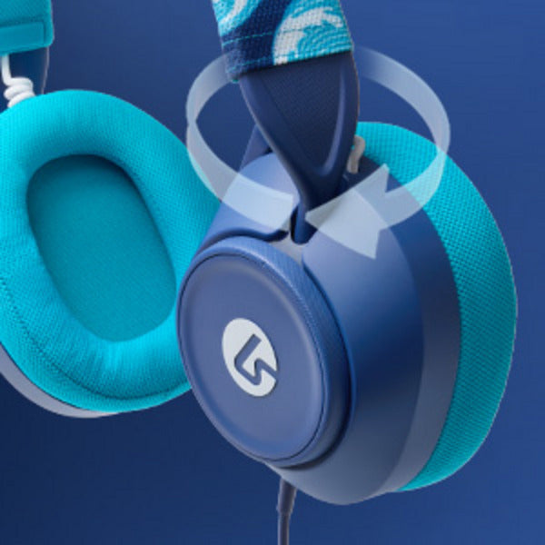 Chargez l'image dans la visionneuse de la galerie, Powera lucidsound ls10x gen 2 bedrade gamingheadset voor xbox series x|s - watergolf over-ear gaming headset (azuurblauw lichtblauw, xbox series x|s, xbox one, pc)

