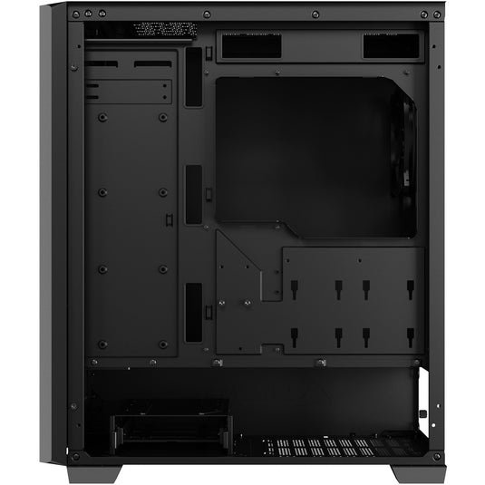 Sharkoon vs9 black midi tower behuizing (zwart | 3x usb-a)