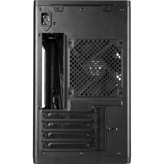 Chieftec bx-mesh mini tower behuizing (zwart | 1x usb-a | 1x usb-c | tempered glass)