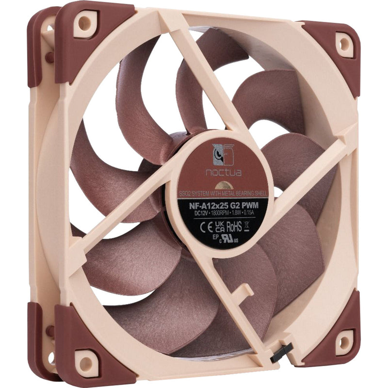 Chargez l'image dans la visionneuse de la galerie, Noctua nf-a12x25 g2 pwm case fan (bruin, 120 x 120 x 25 mm)
