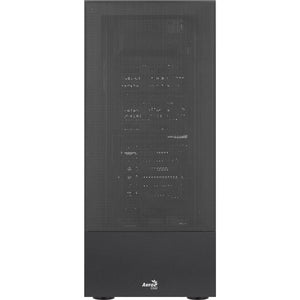 Aerocool cipher s-bk-v1 midi tower behuizing (zwart | 3x usb-a)