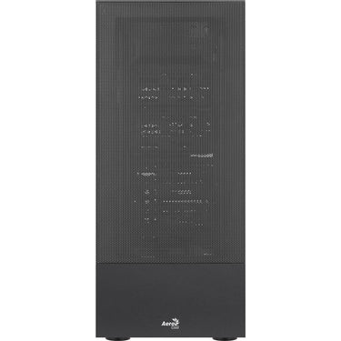Aerocool cipher s-bk-v1 midi tower behuizing (zwart | 3x usb-a)