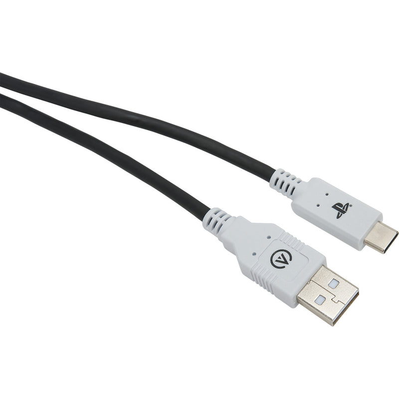 ギャラリービューアに画像をロードする, Powera usb-c-kabel voor playstation 5 (zwart wit, 3 meter)
