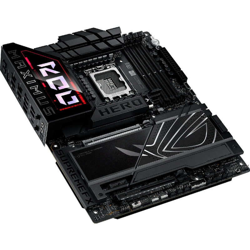 Load image into Gallery viewer, Asus rog maximus z890 hero socket 1851 moederbord (zwart, raid, 2.5gb-lan, 5gb-lan, wi-fi 7, bt, sound, atx)
